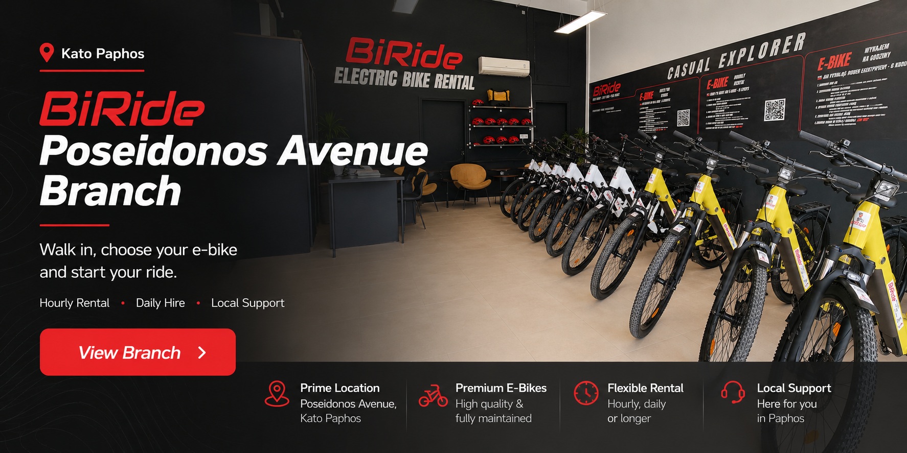 BiRide Poseidon Rental Hub – Paphos